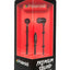 Polaroid Black Metallic Premium Sound Earbuds with Microphone