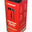 Polaroid Black Metallic Premium Sound Earbuds with Microphone