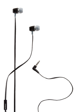 Polaroid Black Metallic Premium Sound Earbuds with Microphone thumbnail 2
