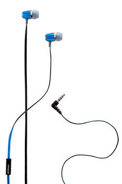 Polaroid Blue Metallic Premium Sound Earbuds with Microphone thumbnail 2