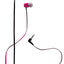 Polaroid Pink Metallic Premium Sound Earbuds with Microphone