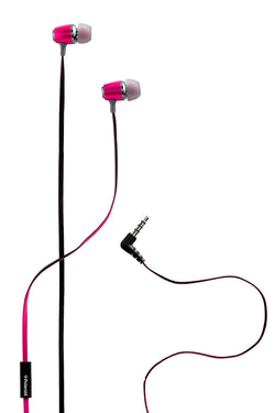 Polaroid Pink Metallic Premium Sound Earbuds with Microphone thumbnail 2