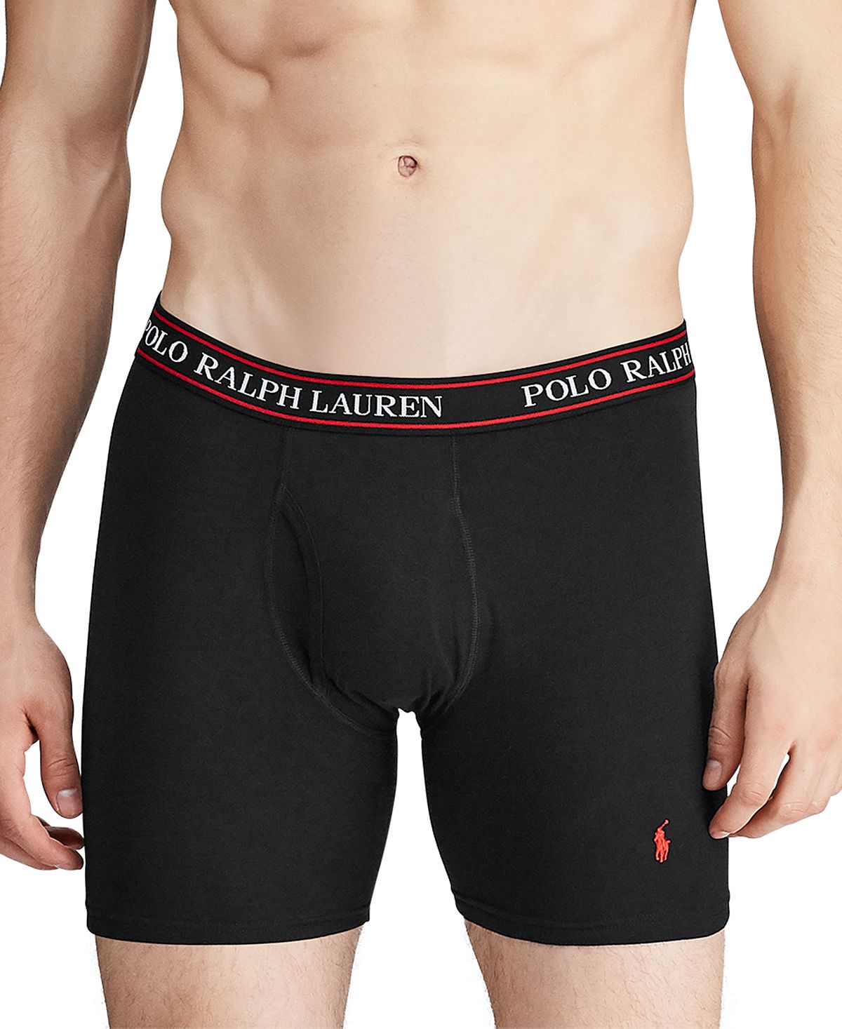 Polo Ralph Lauren 3-pk. Classic Stretch Boxer Briefs Polo Black