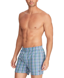 Polo Ralph Lauren 3-pk. Classic Woven Boxers Navy Pp / Moss Plaid / Lake Plaid thumbnail 2