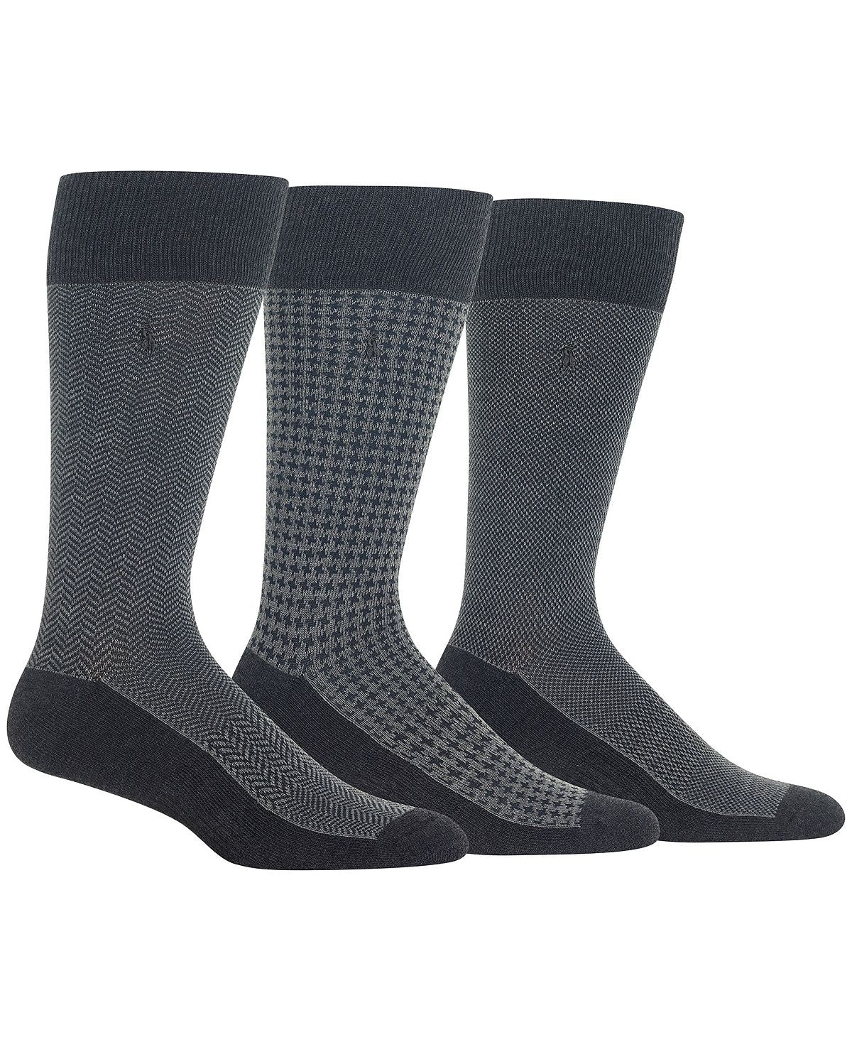 Polo Ralph Lauren 3-pk. Performance Dress Socks Grey Heather