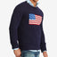 Polo Ralph Lauren American Flag Cotton Sweater Navy