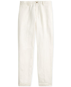 Polo Ralph Lauren Big & Tall Straight Fit Linen-blend Pants Andover Cream thumbnail 3