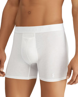 Polo Ralph Lauren Boxer Briefs Pack Of 2 White/Blue thumbnail 1