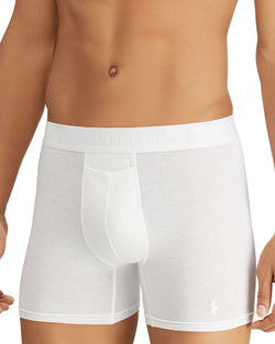 Polo Ralph Lauren Boxer Briefs Pack Of 2 White/Blue thumbnail 2