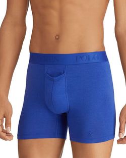 Polo Ralph Lauren Boxer Briefs Pack Of 2 White/Blue thumbnail 4
