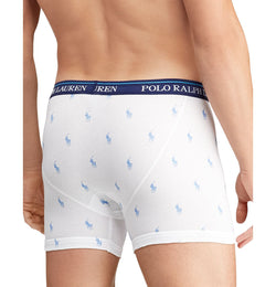 Polo Ralph Lauren Boxer Briefs Pack Of 3 Blue/Pink/White thumbnail 4