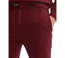 Polo Ralph Lauren Brushed Fleece Jogger Pajama Pants Classic Wine thumbnail 4