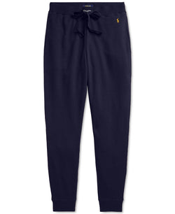 Polo Ralph Lauren Brushed Fleece Jogger Pajama Pants Cruise Navy thumbnail 1