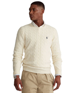 Polo Ralph Lauren Cable Wool-cashmere Sweater Andover Cream thumbnail 1