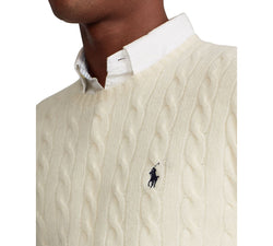 Polo Ralph Lauren Cable Wool-cashmere Sweater Andover Cream thumbnail 3