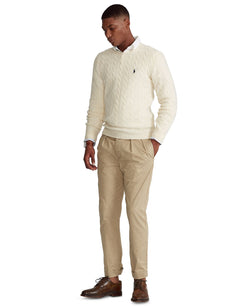 Polo Ralph Lauren Cable Wool-cashmere Sweater Andover Cream thumbnail 4