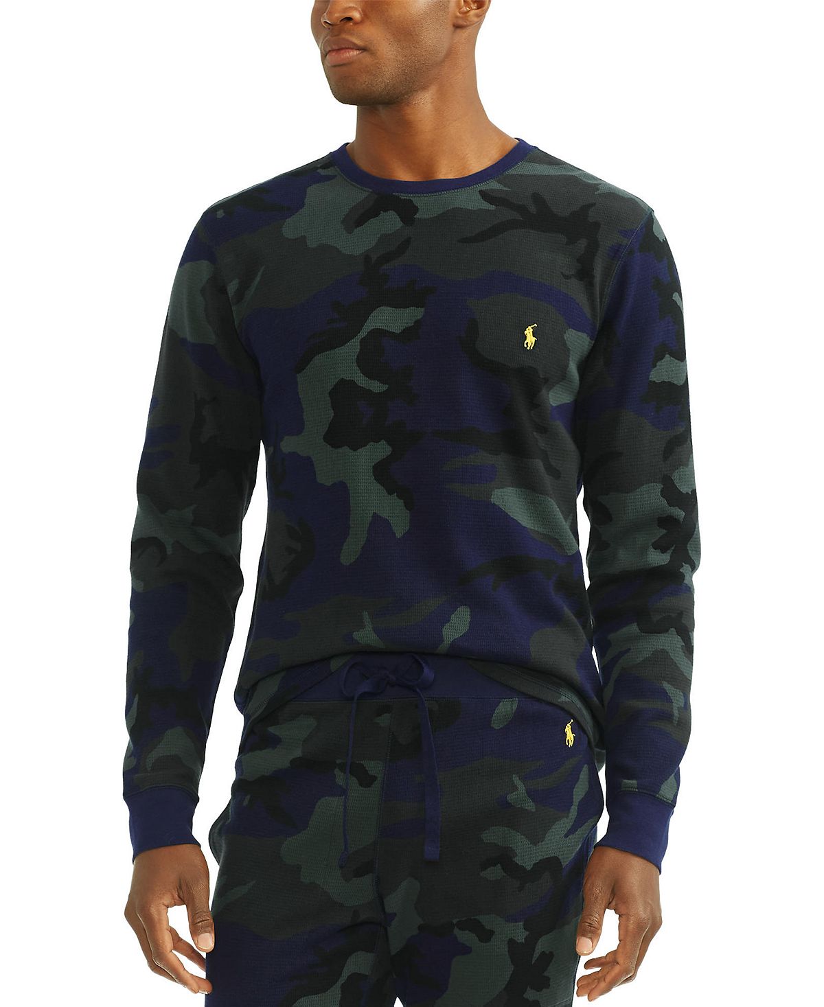 Polo Ralph Lauren Camo Long-sleeve Sleep T-shirt Blackwatch Camo