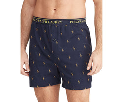 Polo Ralph Lauren Classic Fit Boxers Pack Of 3 Blue/Navy thumbnail 1