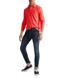 Polo Ralph Lauren Classic Fit Long-sleeve Polo Shirt Red thumbnail 3