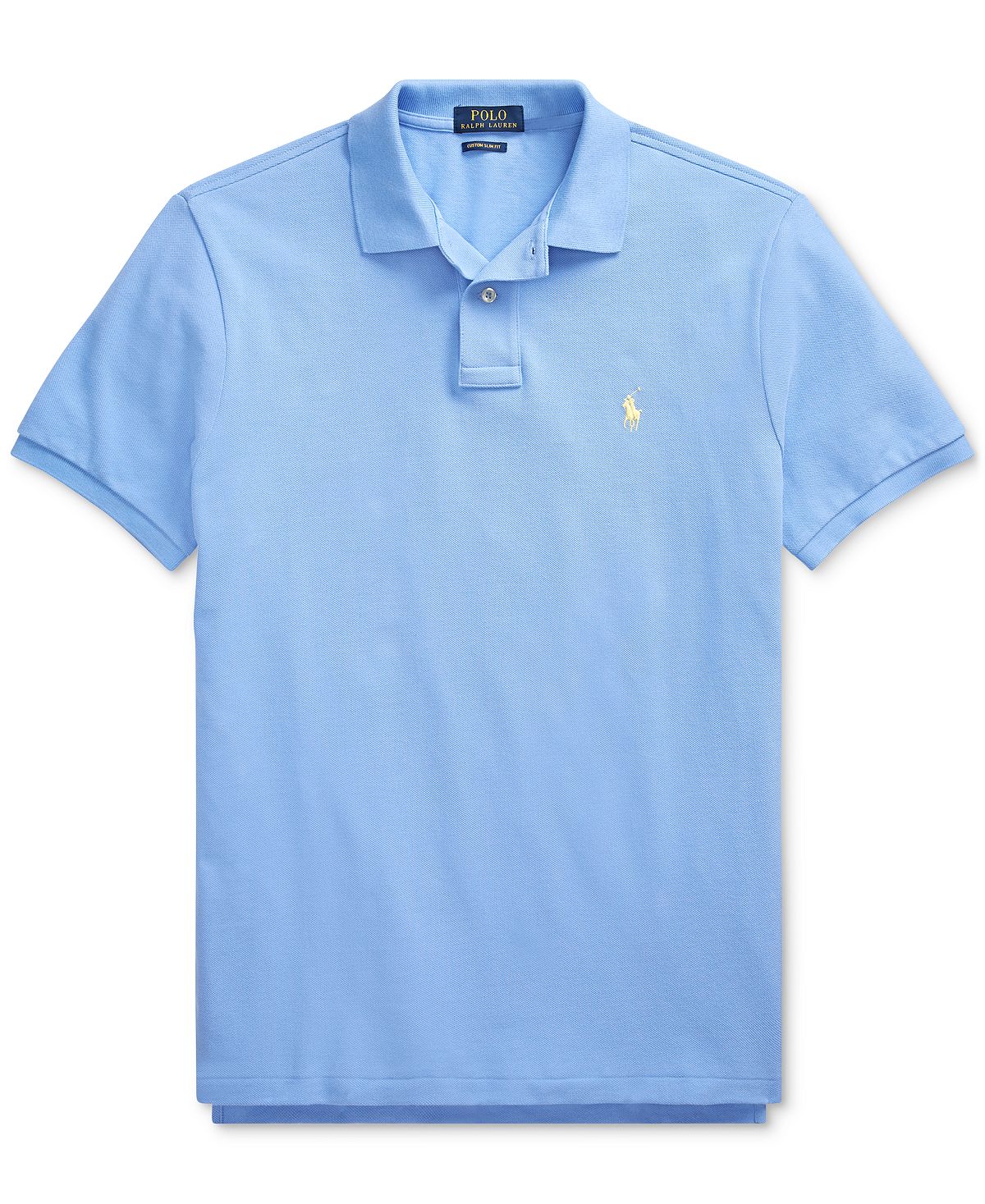 Polo Ralph Lauren Classic Fit Mesh Polo Cabana Blue