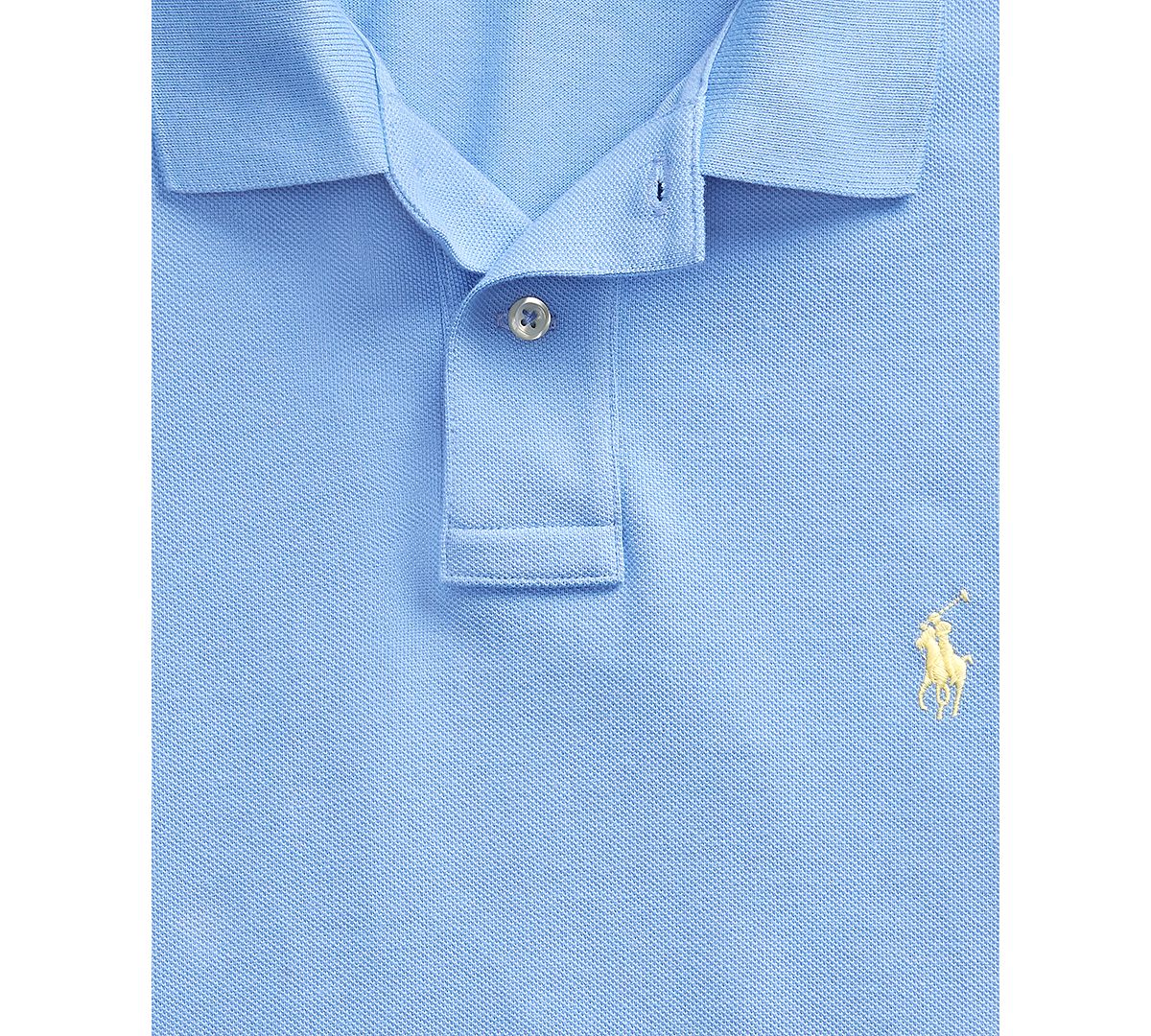 Polo Ralph Lauren Classic Fit Mesh Polo Cabana Blue
