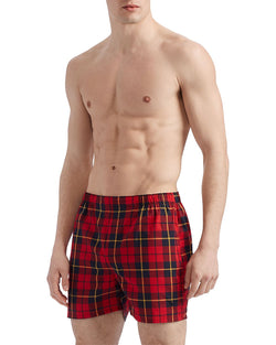 Polo Ralph Lauren Classic Fit Plaid Boxers Pack Of 3 Blackwatch Plaid thumbnail 2