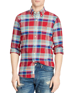 Polo Ralph Lauren Classic Fit Plaid Button-down Shirt Multi thumbnail 1