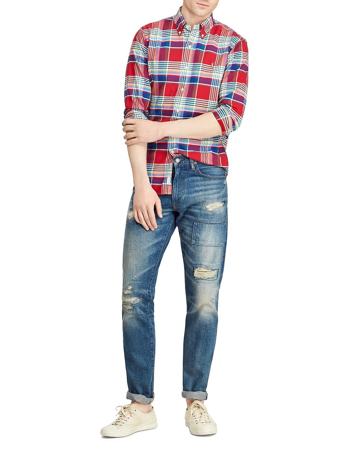 Polo Ralph Lauren Classic Fit Plaid Button-down Shirt Multi