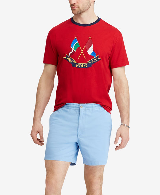 Polo Ralph Lauren Classic Fit Stretch Prepster 6" Shorts Blue Lagoon