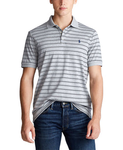 Polo Ralph Lauren Classic Fit Stripe Polo Shirt Andover Heather Multi thumbnail 1