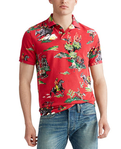Polo Ralph Lauren Classic Fit Tropical-print Polo Shirt Western Hawaiian thumbnail 1