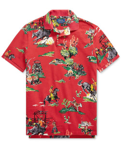 Polo Ralph Lauren Classic Fit Tropical-print Polo Shirt Western Hawaiian thumbnail 2