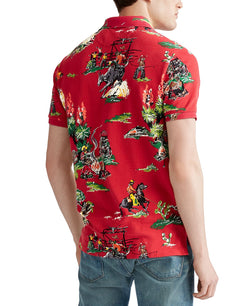 Polo Ralph Lauren Classic Fit Tropical-print Polo Shirt Western Hawaiian thumbnail 3