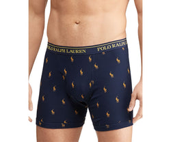 Polo Ralph Lauren Classic Fit With Wicking Boxer Briefs 3 Pack Cruise Navy thumbnail 1