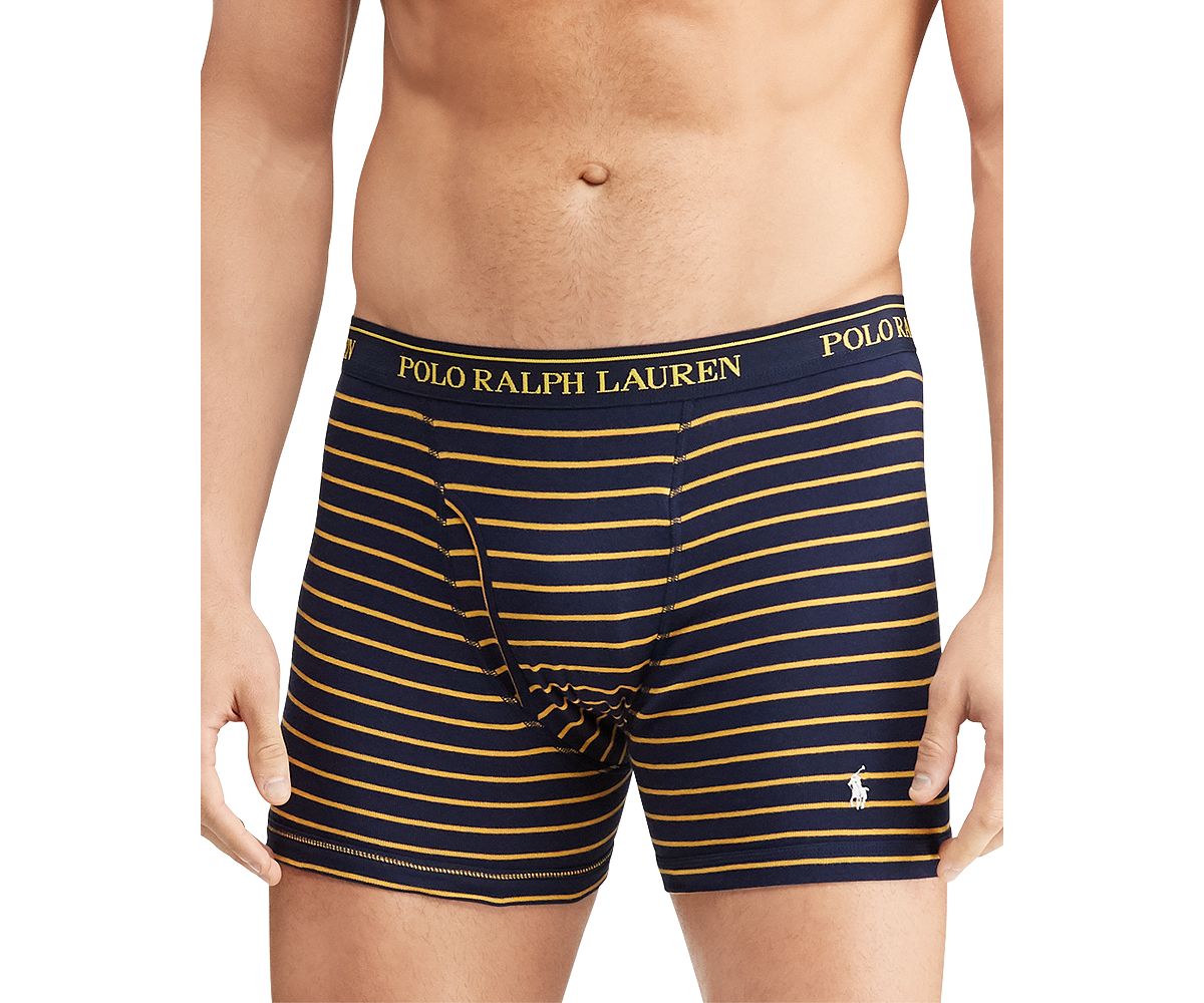 Polo Ralph Lauren Classic Fit With Wicking Boxer Briefs 3 Pack