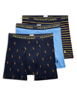 Polo Ralph Lauren Classic Fit With Wicking Boxer Briefs 3 Pack Cruise Navy thumbnail 4