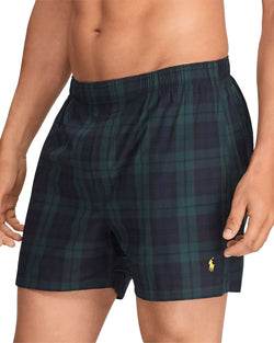 Polo Ralph Lauren Classic Fit Woven Boxers 3 Pack Red/Green/Black thumbnail 2