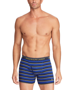 Polo Ralph Lauren Classic-fit 3pk. Boxer Briefs Hertiage Royal Stpe / Heritage Royal Sol / Cruise Navy thumbnail 1