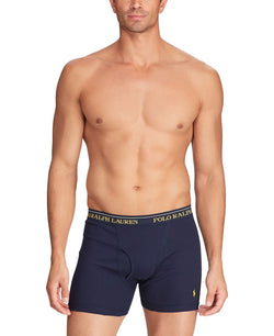 Polo Ralph Lauren Classic-fit 3pk. Boxer Briefs Hertiage Royal Stpe / Heritage Royal Sol / Cruise Navy thumbnail 2