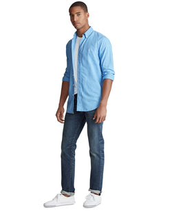 Polo Ralph Lauren Classic-fit Garment-dyed Oxford Shirt Blue Lagoon thumbnail 2