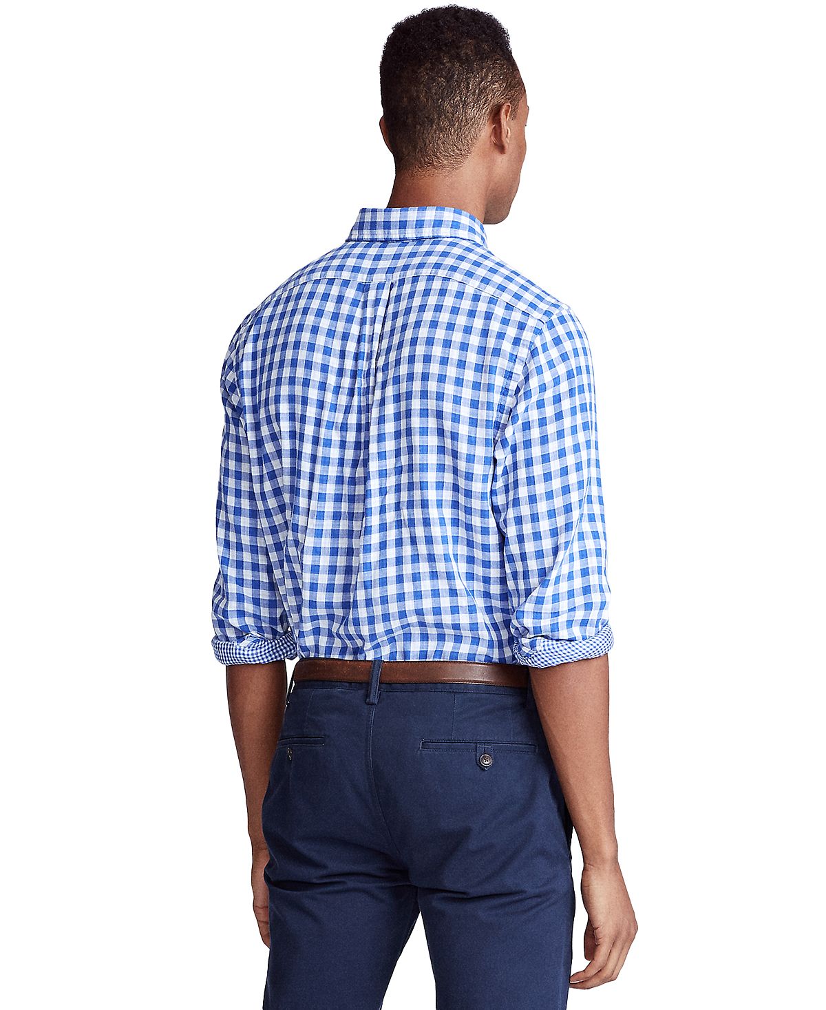 Polo Ralph Lauren Classic-fit Gingham Shirt Blue/white