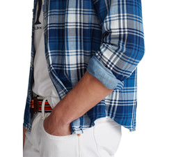 Polo Ralph Lauren Classic-fit Gingham Shirt Navy/White thumbnail 3