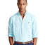 Polo Ralph Lauren Classic-fit Gingham Shirt Turquoise/white
