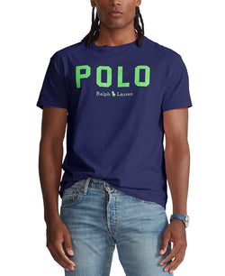 Polo Ralph Lauren Classic-fit Logo T-shirt Navy thumbnail 1