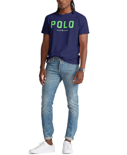 Polo Ralph Lauren Classic-fit Logo T-shirt Navy thumbnail 3