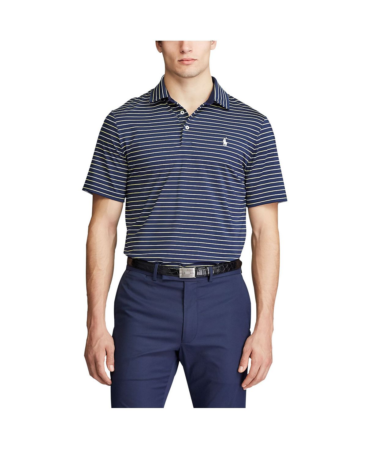 Polo Ralph Lauren Classic-fit Performance Polo Shirt French Navy Multi