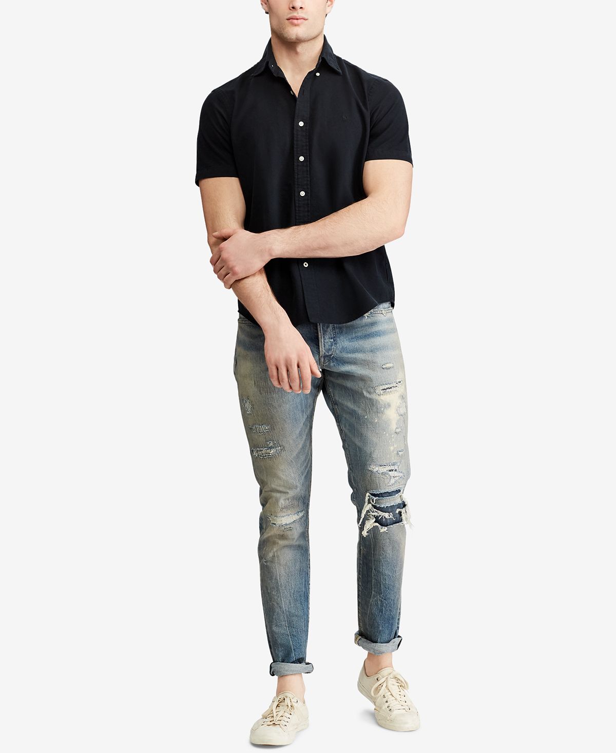 Polo Ralph Lauren Classic-fit Shirt Black