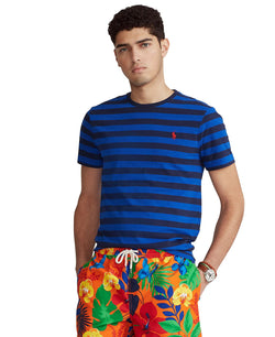Polo Ralph Lauren Classic-fit Striped Crewneck T-shirt Sapphire Star/french Navy thumbnail 1