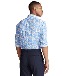 Polo Ralph Lauren Classic-fit Tropical Linen Shirt Caribbean Excursion thumbnail 3