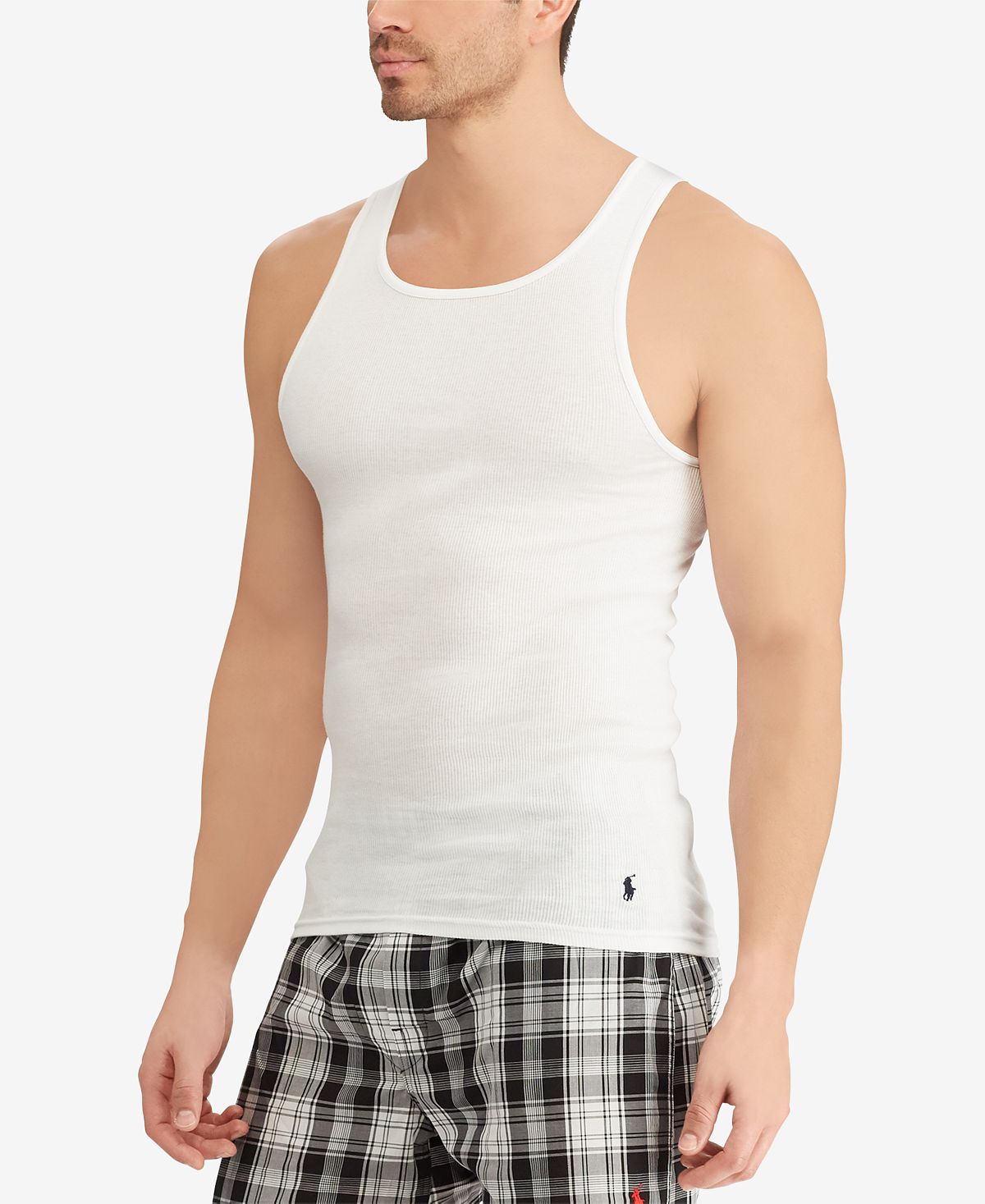 Polo Ralph Lauren Cotton Undershirt Tank Top 5-pack White